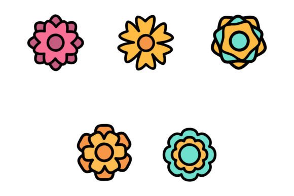Autumn Flowers: A Review for Graphics and Illustrations Sellers