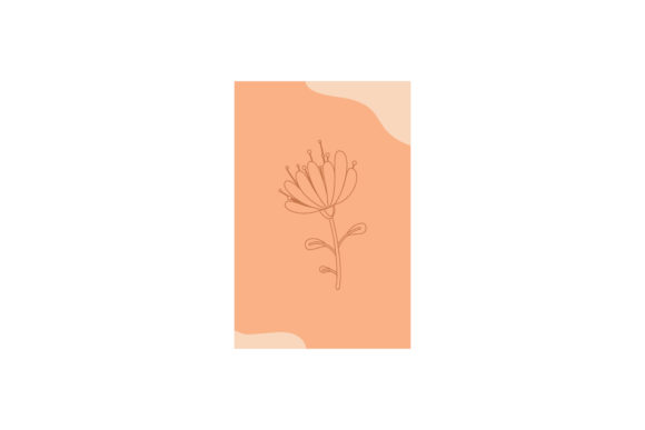 Creative Flowers Card Design for Graphics and Illustrations