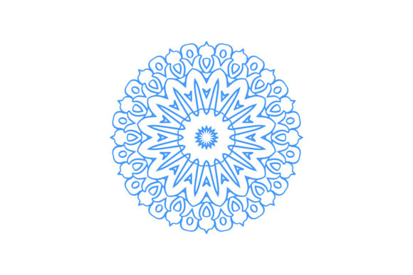 Ethnic Mandala Arabic Flowers Graphics & Illustrations