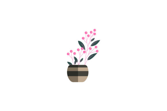 Flowers Pot Fresh Gardening Graphics and Illustrations Review