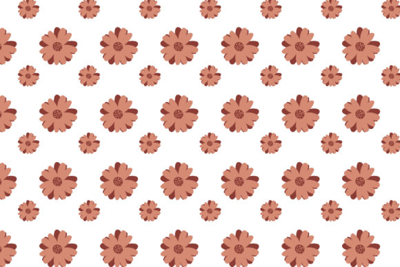 Pattern Flowers Vector: Modern Graphics for Editorial Illustrations