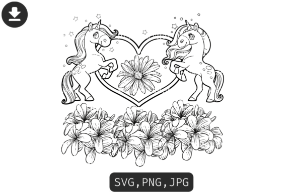 Review: Horse with Flowers SVG for Embroidery