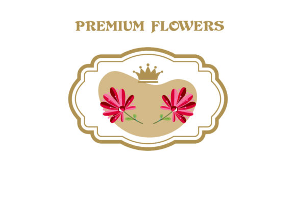 Watercolor Flowers Vintage Frame Style Graphics and Illustrations Review